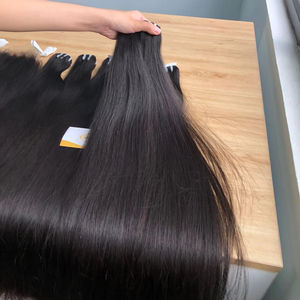 Cabello Humano Virgen Ruso de Alta Calidad de 1 a 3 Años, Trama Doble a Máquina, Sin Procesar, Color Personalizado, Teñido, Decolorado, Onda Regular - Product Image 1