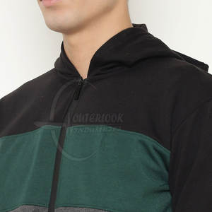 Survêtement en polaire pour hommes de la meilleure qualité pour l'hiver motif solide grande taille prix de gros - Product Image 6