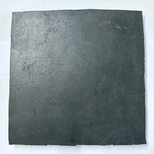 High Quality Premium Natural Rubber Slab 104mm Thick X 300mm Wide X 400mm <b>Long</b> <b>Black</b> Industrial Material <b>Top</b>-Rated Rubber - Product Image 1