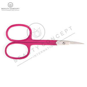 Ciseaux à cuticules extra fins droits en acier inoxydable professionnels pour manucure, à pointe fine, pour droitiers - Product Image 2