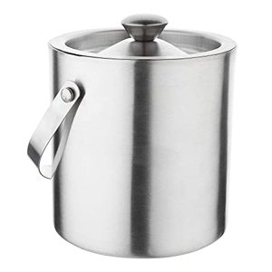 Meilleures ventes d'accessoires de bar à seau à glace en acier inoxydable (1.5 litres) - Product Image 1