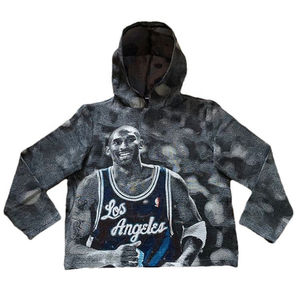 เสื้อมีฮู้ดสำหรับผู้ชายพรมลายโอเวอร์ไซซ์ขนาดใหญ่บริการ OEM - Product Image 4