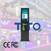 Терминал самообслуживания для выдачи наличных и обмена билетов на Android/Windows с POS-терминалом и функцией оплаты счетов