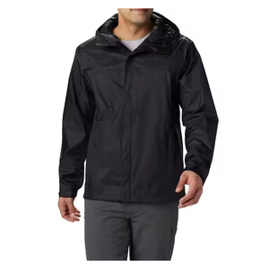 Custom Logo <b>Lightweight</b> Waterproof Eco-Friendly High Street Hooded <b>Rain</b> <b>Jacket</b> for <b>Men</b> Winter Outdoor Team Promotional Events - Product Image 1