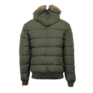 Chaqueta acolchada de invierno para hombre, abrigos reflectantes de algodón grueso impermeables con capucha de piel sintética, novedad - Product Image 6