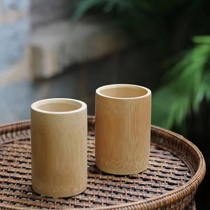 Gobelet en bambou rustique et durable Fabriqué au Vietnam Matériau écologique utilisé pour la décoration de la maison Décoration de table Vente en gros - Product Image 4