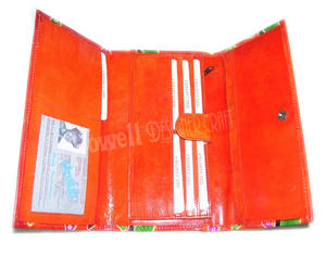 Bolso de oficina de cuero de estilo bohemio clásico, decoración elegante con botones, cierre de cremallera espacioso, peso ligero, geométrico para mujer - Product Image 5