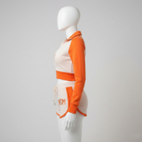 Ensemble de survêtement d'été pour femmes de haute qualité, 2 pièces, short, 100% coton
