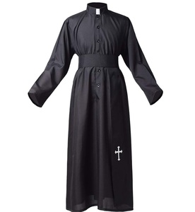 Haute Qualité Église Père Clergé Chœur Robes Église Père Vêtements Longue Robe Robe Clergé Robes à Vendre - Product Image 3