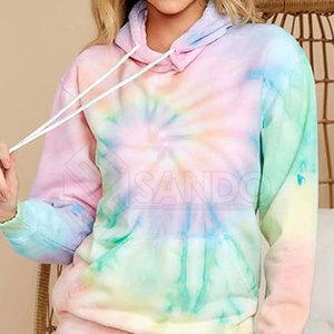 Sudaderas con Capucha Tie Dye para Mujer, 100% Algodón, Invierno, Material Duradero de Alta Calidad, Gran Venta - Product Image 5