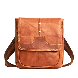 กระเป๋าคาดอกคาดลำตัวหนังสำหรับผู้หญิงและผู้ชายสายคล้องไหล่มีซิปออกแบบได้ตามต้องการสำหรับผู้ชายผู้หญิง - Product Image 6