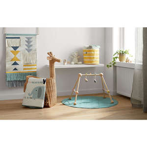 ¡NUEVO! Bonita cesta de ratán con forma de jirafa, cestas de almacenamiento de ropa, contenedores de juguetes para sala de estar dormitorio, regalo de Navidad - Product Image 3