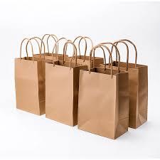 Luxury Recyclable Kraft Paper <b>Bags</b> Handles Custom Printed Branding <b>for</b> <b>Weddings</b>/Favors/Parties <b>for</b> Jewelry Cosmetics Luxury - Product Image 4