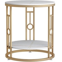 Vente chaude Heavy Duty Décoratif Table Tabouret Thé Snack Canapé Ensemble Centre Table Salon Salle À Manger Table Pour La Maison Hôtel