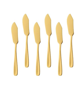 มีดปาดเนยทองเหลืองมีดปาดชีสงานหัตถกรรมมีดขูดครีมบนโต๊ะอาหารมีดตัดชีสแยม - Product Image 2