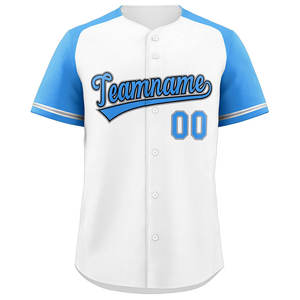 Jersey de béisbol de malla ligera para entrenamiento o ropa informal Jersey de béisbol de botón completo para práctica deportiva o ropa de calle - Product Image 5