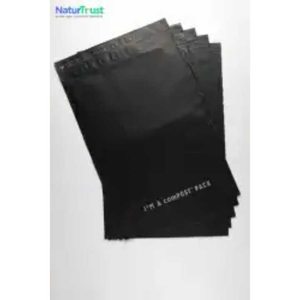 Fabricante indio de bolsas con cremallera PLA PBAT de almidón de maíz biodegradable con impresión de huecograbado para embalaje de comercio electrónico a granel - Product Image 3