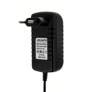 AC/<b>DC</b> Configurable <b>Power</b> Adapter 100-240V to 12V 5A EU Plug 5.5 X 2.1mm with 1.2m <b>Cable</b> - Product Image 2