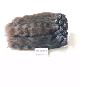 Paquete de ondas naturales de extensiones de cabello humano de templo vietnamita Virgen cruda Sin procesar Tejido regular Estilo recto Cabello indio - Product Image 1