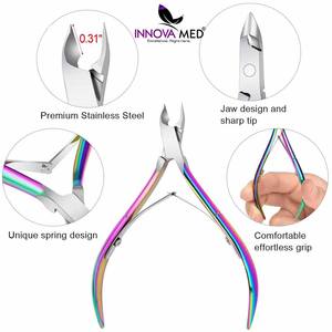 Coupe-ongles professionnel en acier inoxydable pour podologie, coupe-ongles robuste pour ongles épais et incarnés, pince à cuticules experte - Product Image 3