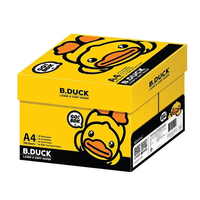 Papel de Copia Blanco B.DUCK A4, Ligero, 80 g/m², Duradero, Hecho en Tailandia para un Rendimiento Óptimo