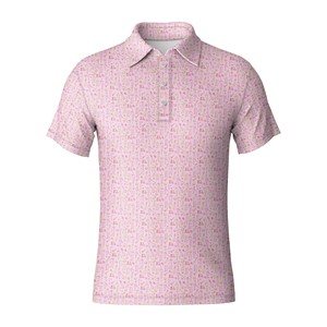 เสื้อโปโลกอล์ฟผู้ชายพรีเมียมขายส่ง เสื้อกอล์ฟพิมพ์ลายทันสมัย พร้อมคุณสมบัติระบายความชื้น เหมาะสำหรับสโมสรกอล์ฟและทีม - Product Image 1