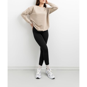 Sweatshirts surdimensionnés à épaules tombantes femmes pull manches longues, pulls pulls vêtements décontractés - Product Image 6