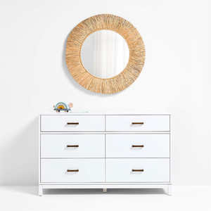 Espejo de pared de algas marinas bohemias modernas más vendidas, espejos de pared enmarcados decorativos para el hogar, sala de estar, dormitorio, Hotel - Product Image 5