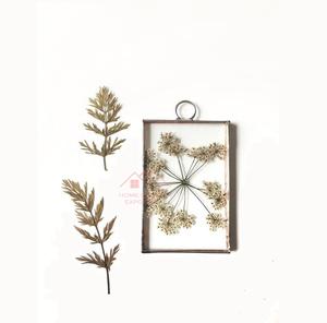 Cadres photo en verre et en laiton de 4x6 pouces, faits à la main, à suspendre au mur, cadres Kiko - Product Image 1