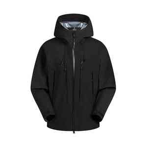 Veste de ski pour homme à trois couches, imperméable, coupe-vent, respirante, haute performance, entièrement scellée, avec capuche et fermeture éclair - Product Image 3