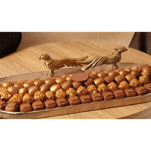 Cuenco redondo de Metal plateado de la mejor calidad, vajilla de comedor para el hogar, cuenco decorativo para Chocolate, cuencos para servir dulces de Chocolate - Product Image 6