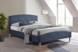 Cama Queen de 5 pies JEU AE 8018, Diseño Modular de Lujo Moderno para Sala de Estar, Estructura de Tela No Tejida, Diván Villa - Product Image 2