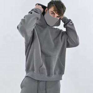 เซ็ตกางเกงเหงื่อและกางเกงวอร์มสำหรับวิ่งชุดวอร์มผ้าฝ้ายขนแกะชุดวอร์มและเซ็ทมีฮู้ด - Product Image 1