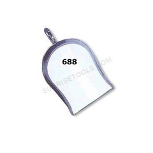 Pelle à cuillère extra large en chrome de haute qualité pour les outils et équipements de bijouterie, utilisée pour la fabrication de bijoux, vente en gros au prix le plus bas - Product Image 1