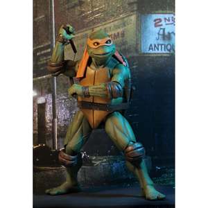 Figurine d'action Michelangelo des Tortues Ninja 1990 à l'échelle 1/4, nouvelle collection de modèles animaux, jouet de collection anime - Product Image 2