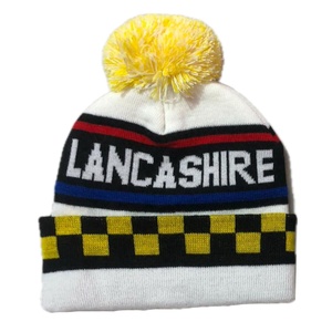 Unisex Comfortable Winter Knit Cap Fashionable Cute <b>Pom</b> <b>Pom</b> Beanie Hats Customizable 3D Waffle Style Embroidery for Kids Adults - Product Image 3