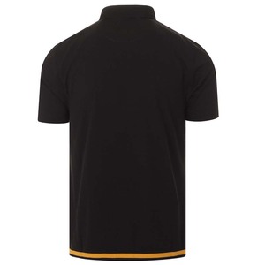 Polo de golf de haute qualité avec broderie personnalisée, logo en polyester et spandex imprimé, style rétro à séchage rapide pour hommes - Product Image 5