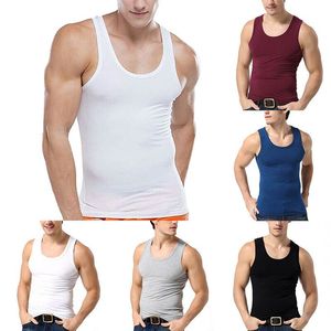 Camiseta de Tirantes 100% Algodón, Lisa, Elástica en 2 Direcciones, 220 g/m², Tallas M a 3XL, Producción OEM/ODM, Corte Regular para Hombre - Product Image 3