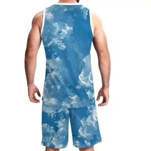 Ensembles d'uniformes de basket-ball antibactériens pour hommes, respirants, à séchage rapide, maillots et shorts de basket-ball pour adultes - Product Image 2