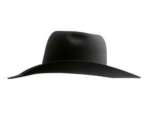 การออกแบบใหม่ฉลากส่วนตัว Roxbury สีสนิมด้อยรูปร่างหนัง Cowhide แท้คาวบอยหมวกตะวันตก - Product Image 6