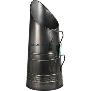 Seau à charbon en métal d'excellente qualité, fait à la main, en gros, de créateur, classique, élégant, Offre Spéciale jardin, seau à cendres - Product Image 4