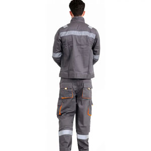 ชุดป้องกันความปลอดภัยกันน้ำทำจากผ้าฝ้ายและโพลีเอสเตอร์ชุดทำงานโลโก้ตามสั่ง - Product Image 3