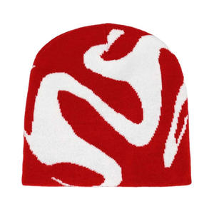 Gorro de Invierno Cálido con Estampado Hip Hop, Gorro de Punto Unisex, Gorra Cortavientos para Exteriores para Adultos, Venta al por Mayor - Product Image 1