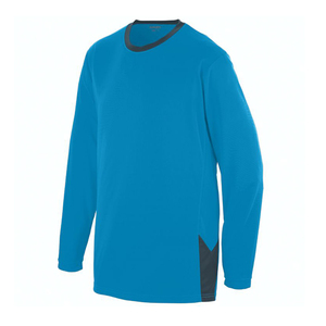 Promotion personnalisé hommes grande taille séchage rapide thermique Double couche à manches longues T-shirt respirant antibactérien Anti-UV vêtements de sport - Product Image 2