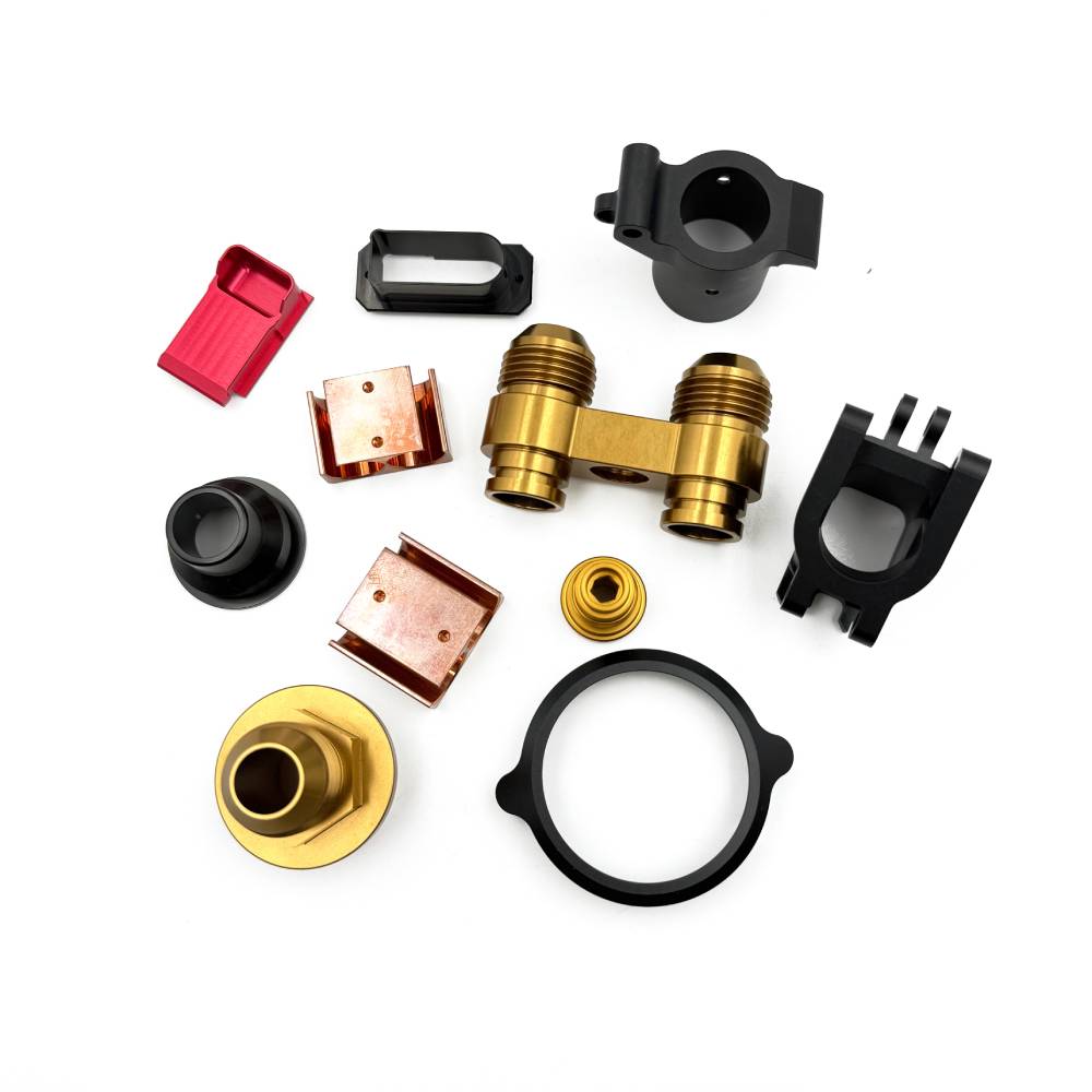 OEM CNC Machining Aluminum & Brass Parts with Anodizing & Matte Finish for Medical Instruments