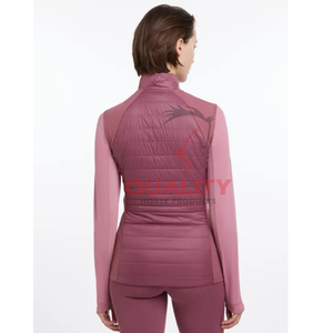 Meilleure vente de veste d'équitation pour femmes en gros de tissu extensible, imperméable et respirant, veste d'équitation élégante et ergonomique pour femmes - Product Image 5