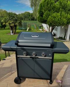 Parrilla de Gas Caprice Select 3 LX Plus con Carro, Acero Inoxidable, Encendido Electrónico, Dispositivo de Seguridad de Llama, Control por Perilla - Product Image 5