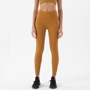 Customized High-Waist <b>Women's</b> Fitness <b>Leggings</b> Solid Push-Up Yoga Pants Print Sports Butt Tightening Seamless Dye Leggi Yoga - Product Image 5