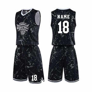 Uniformes de Baloncesto de Equipo con Sublimación Completa, Último Diseño, Transpirable, 100% Poliéster - Product Image 1