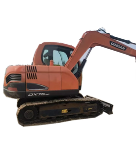 Excavadora DOOSAN Usada, Mini Excavadora DOOSAN Dx75 Gold de 7.5 Toneladas, Excavadora de Cadenas de Segunda Mano en Venta - Product Image 1